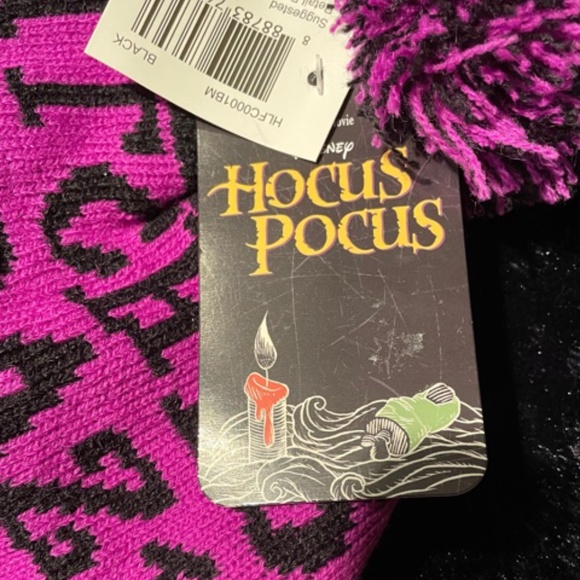 NWT Hocus Pocus Witches Be Crazy Hat with Pom - Picture 2 of 3